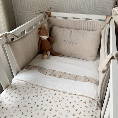 Sabana con volantitos