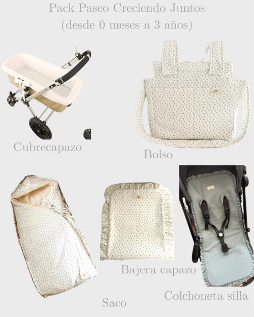 Pack Paseo Creciendo Juntos Lantana (de 0 meses a 3 años)