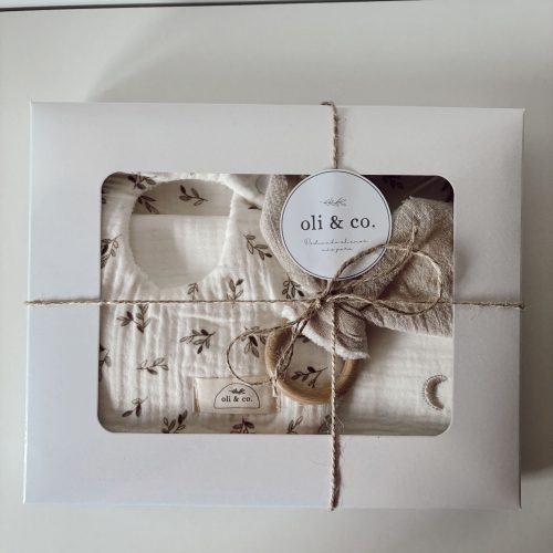 Box regalo muselina canela