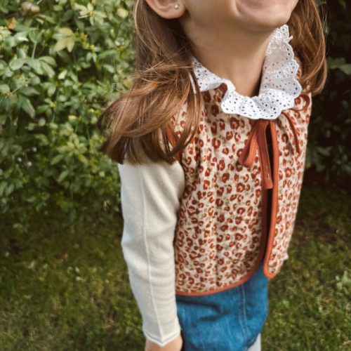 Chaleco reversible Print