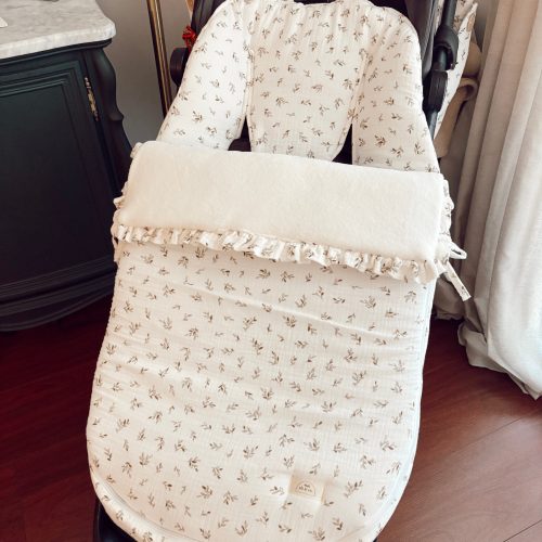 Saco de silla universal con colcha extraible CANELA
